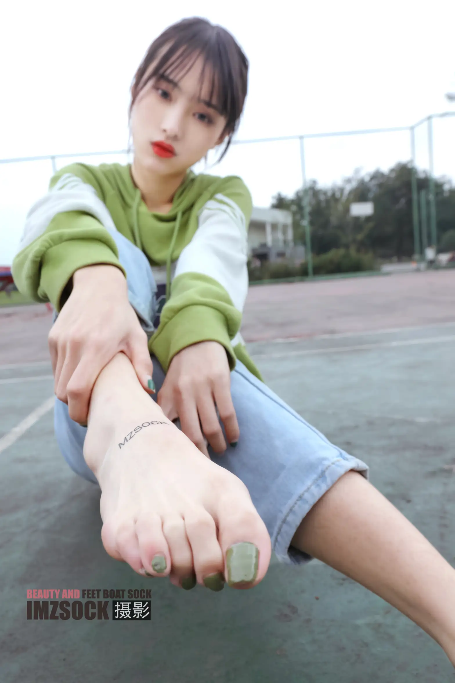 [Mzsock] Love beautiful feet NO.100 Sissi#[74P]-73